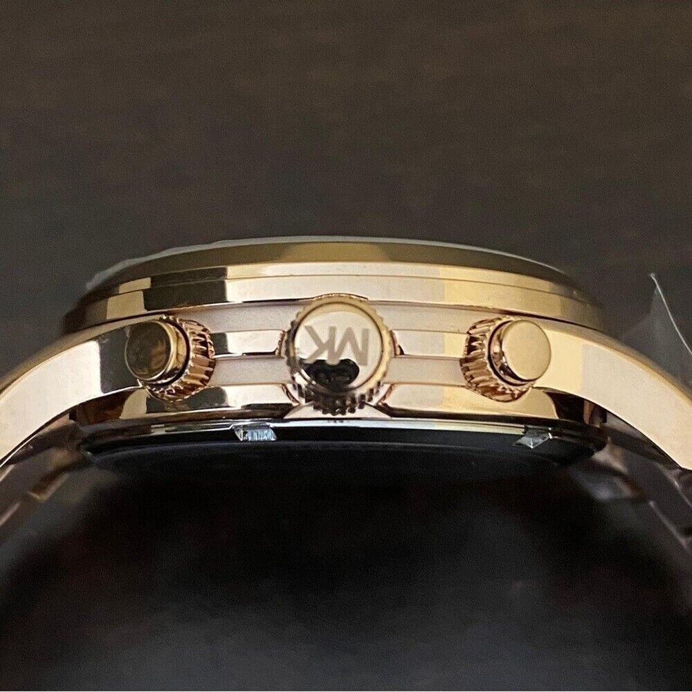 NEW Michael Kors Runway Chronograph‎ Watch 38mm Rose Gold - 100M Water Resistant - Picture 5 of 7